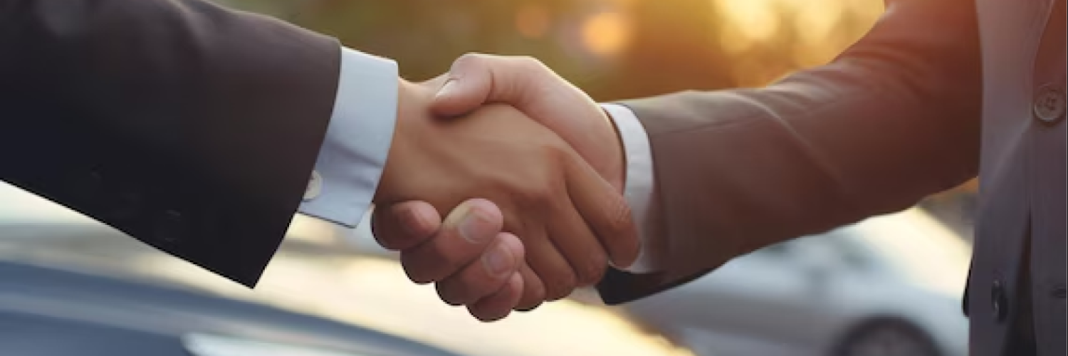 Best deal release Shaking hands
